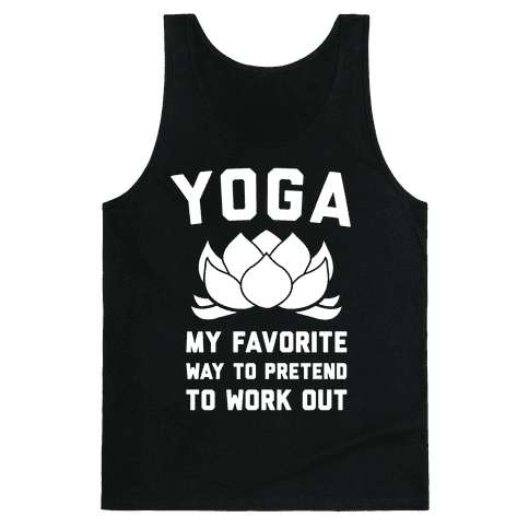 Funny Yoga Tanks | POPSUGAR Fitness