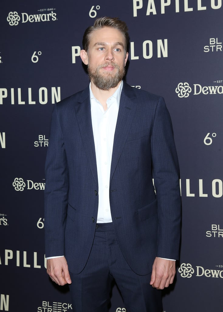 Charlie Hunnam and Rami Malek at Papillon Premiere Aug. 2018