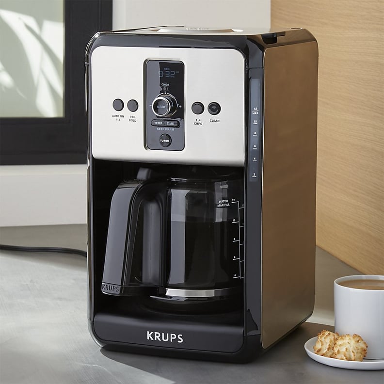 Krups Savoy Turbo 12-Cup Stainless Steel Coffee Maker
