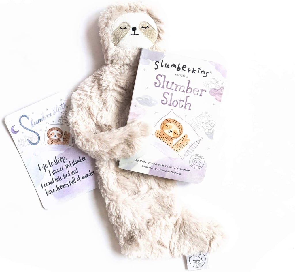 Gift Idea For the Baby Who Needs a Relaxation Routine: Slumberkins Slumber Sloth Snuggler & Book