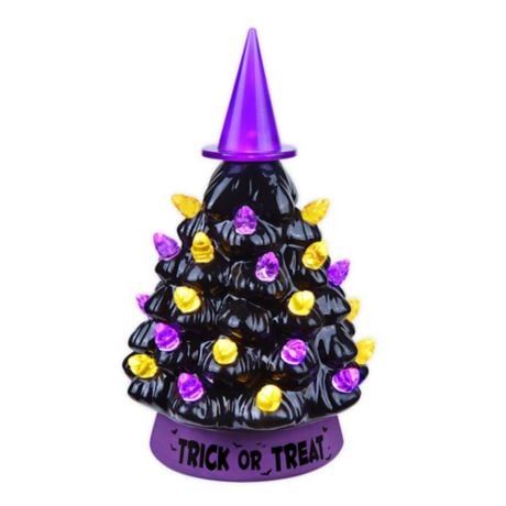 Mr. Halloween Mini LED Vintage Witch Hat Tree | Best Halloween