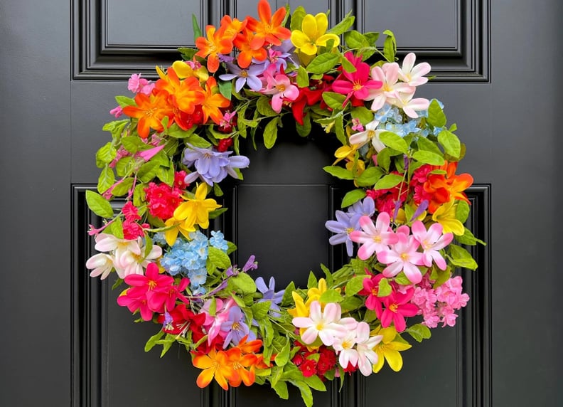 A Vibrant Wreath: Summer Garden Wreath