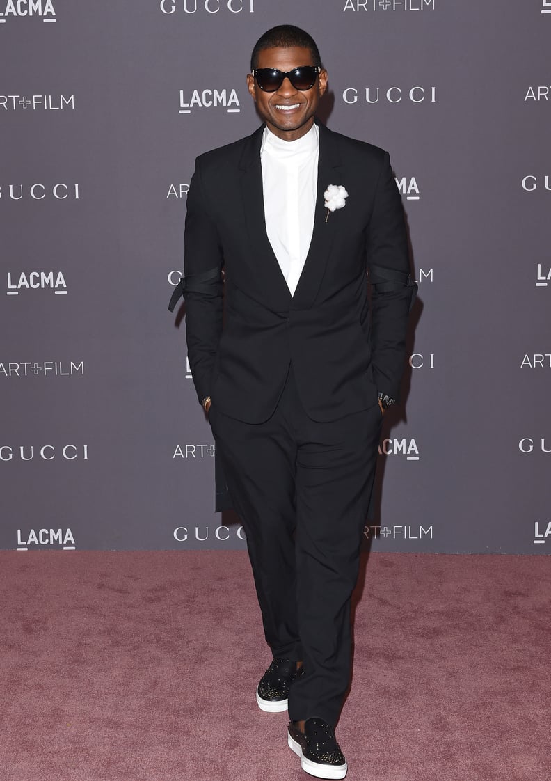 Usher at the LACMA Art + Film Gala, November 2017