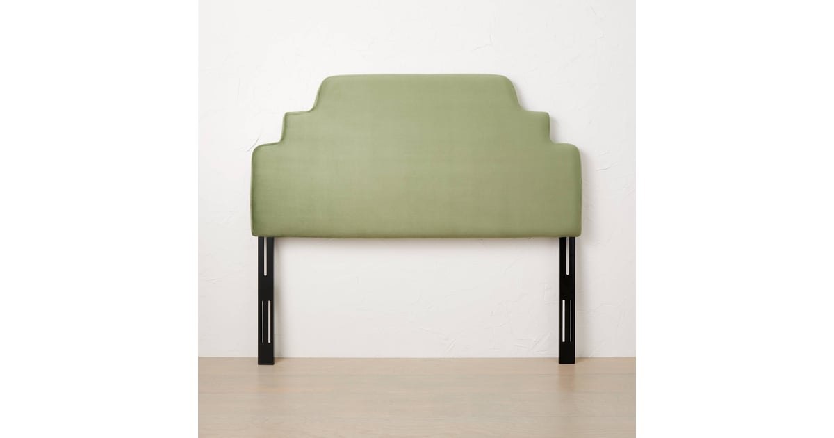 An Upholstered Headboard Opalhouse designed with Jungalow Upholstered