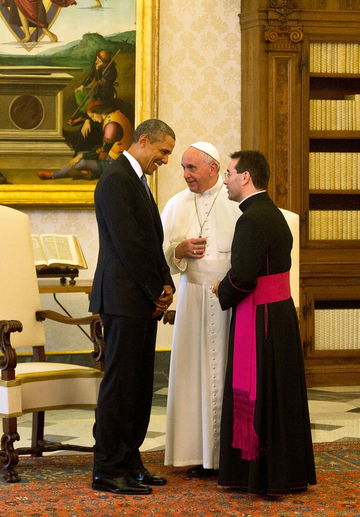 Barack Obama Meeting Pope Francis | Pictures