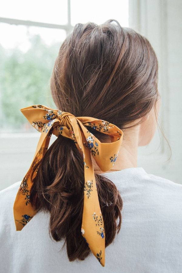 Darling Draped Bow Scrunchie