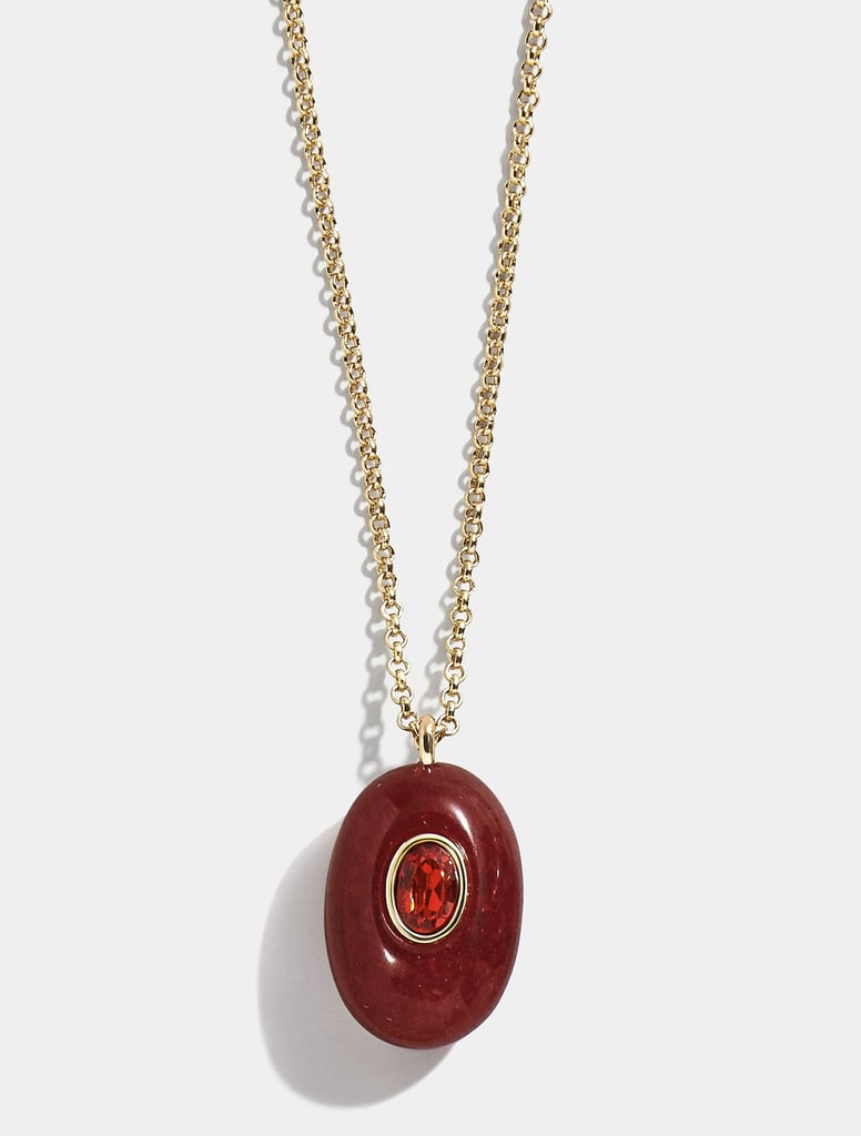 BaubleBar Aura Semi-Precious Pendant Necklace