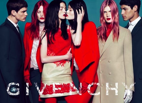 Givenchy Fall 2010 Ads with Ming Xi 