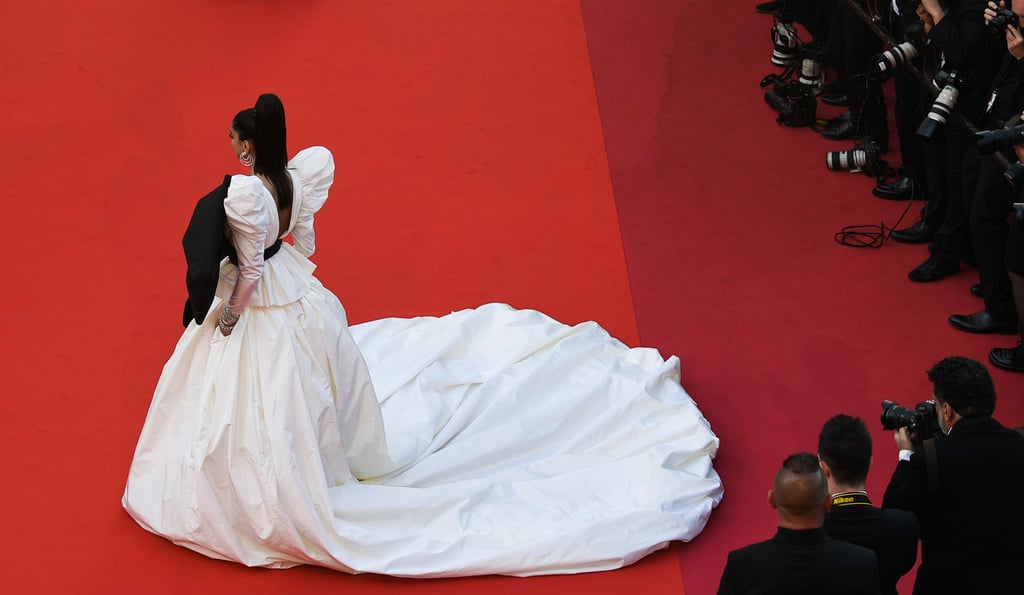 Deepika Padukone White Dress at Cannes 2019