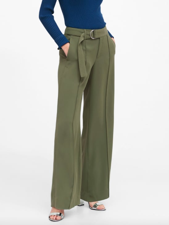 High-Rise Wide-Leg Utility Pant