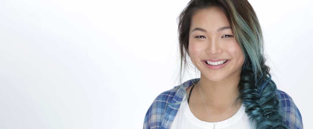 Chloe Kim Snowboarding Hair Interview