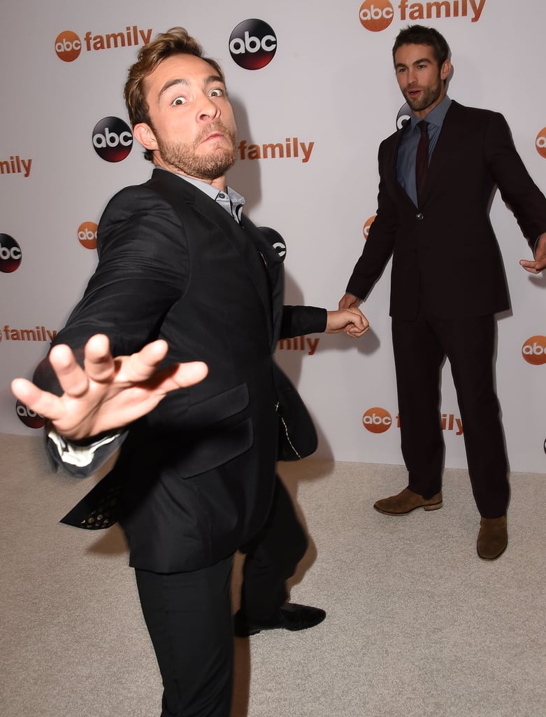 Ed Westwick, Chace Crawford Gossip Girl Reunion Red Carpet