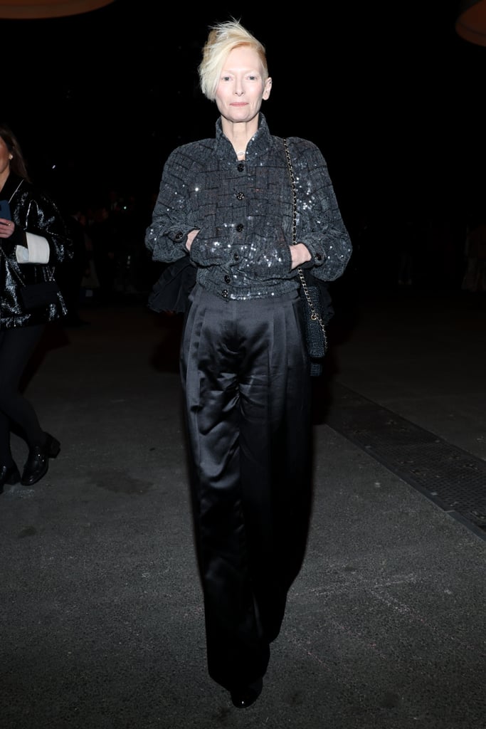 Tilda Swinton at the Chanel Haute Couture Spring/Summer 2023 Show