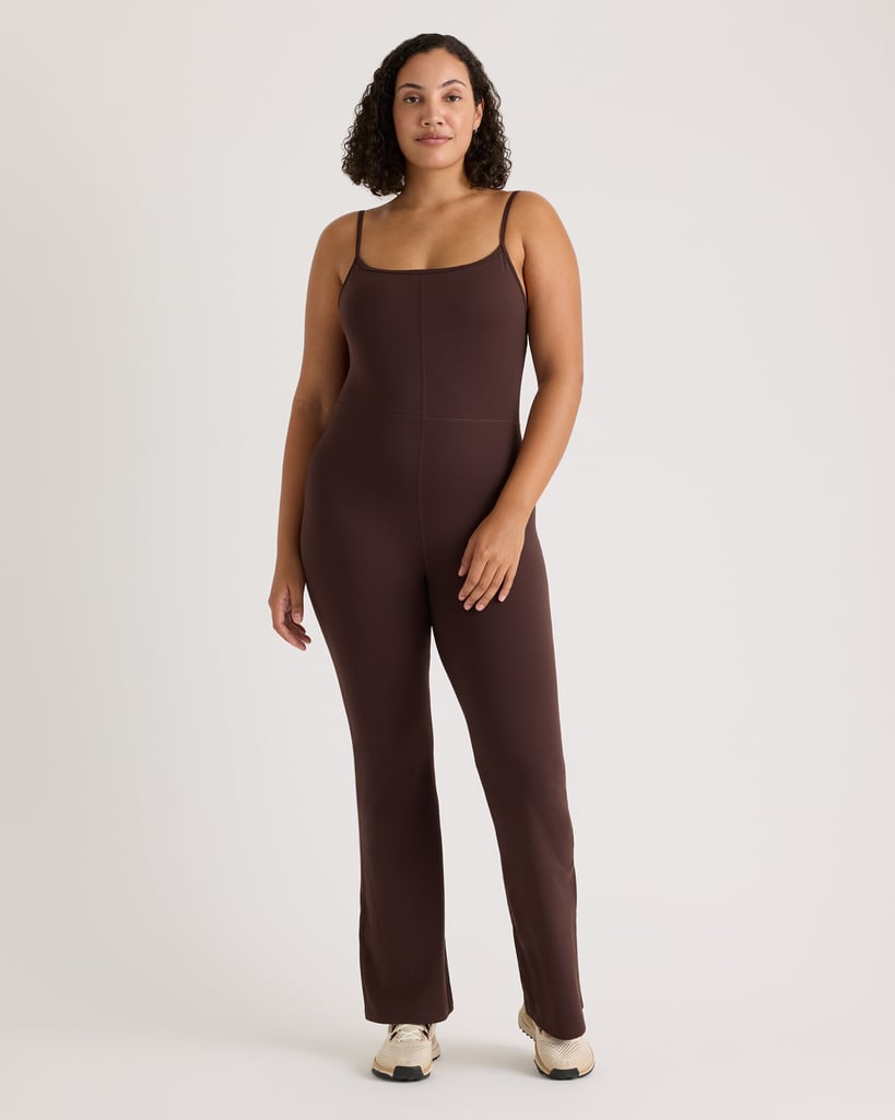 Quince Ultra-Form Kick Flare Jumpsuit