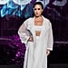 Demi Lovato Sits Front Row in a White Bra and Sheer Jacket