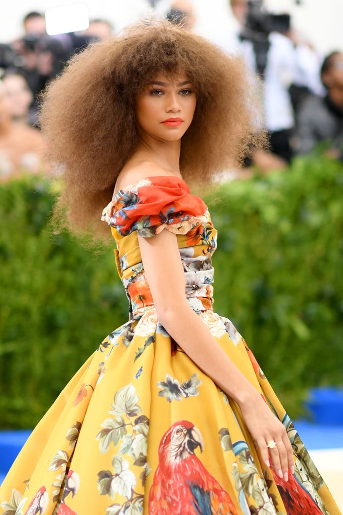 Zendaya's Hair and Makeup at the Met Gala 2017