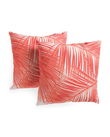 Set of 2 20" Indoor/Outdoor Pillows ($20)