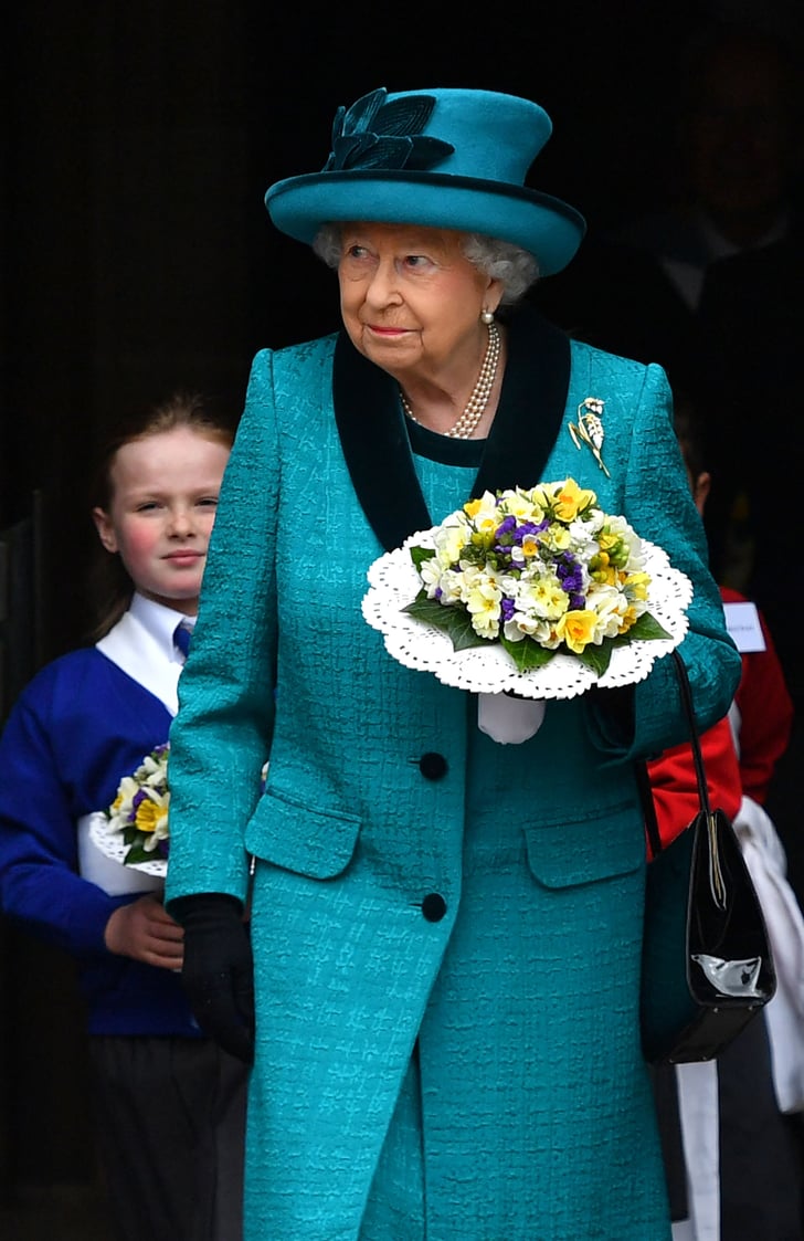Queen Elizabeth II at Royal Maundy Service April 2017 | POPSUGAR ...