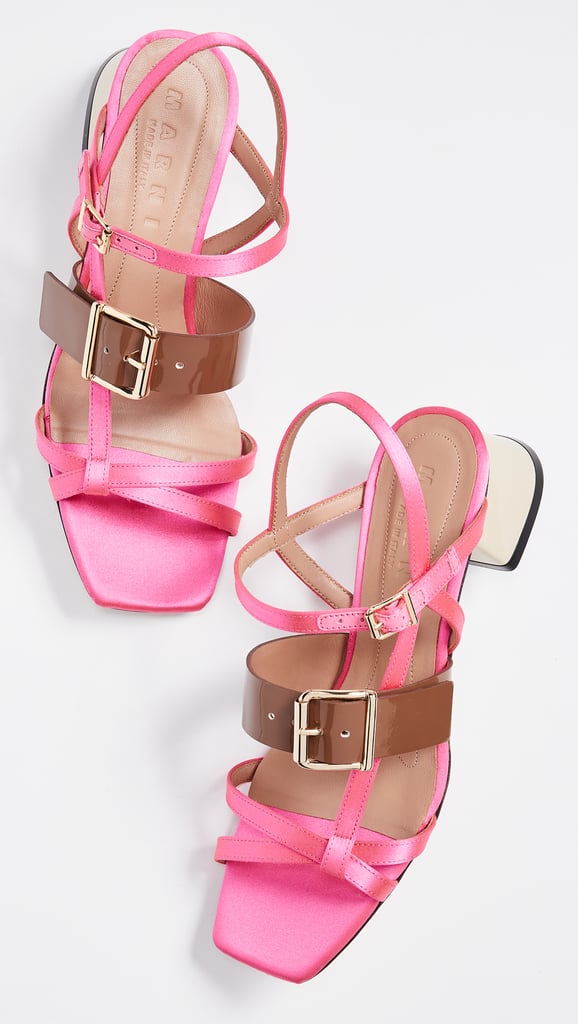 Marni Mid Heel Sandals