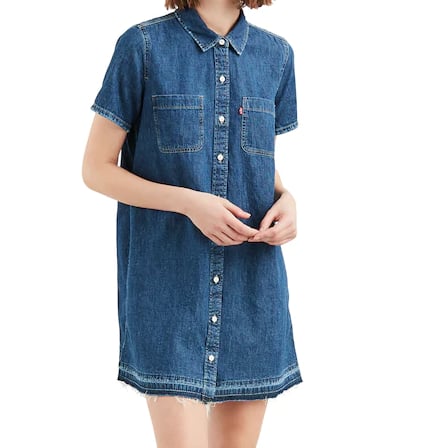 Jean Shirtdress
