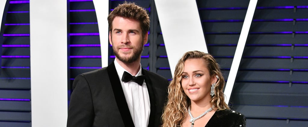 Miley Cyrus and Liam Hemsworth at 2019 Oscars Afterparty