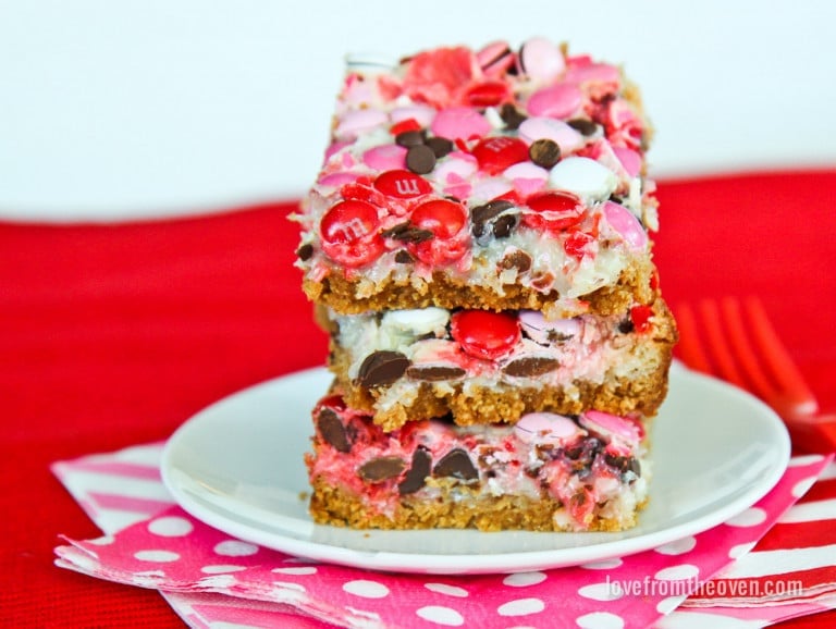 Holiday Magic Cookie Bars