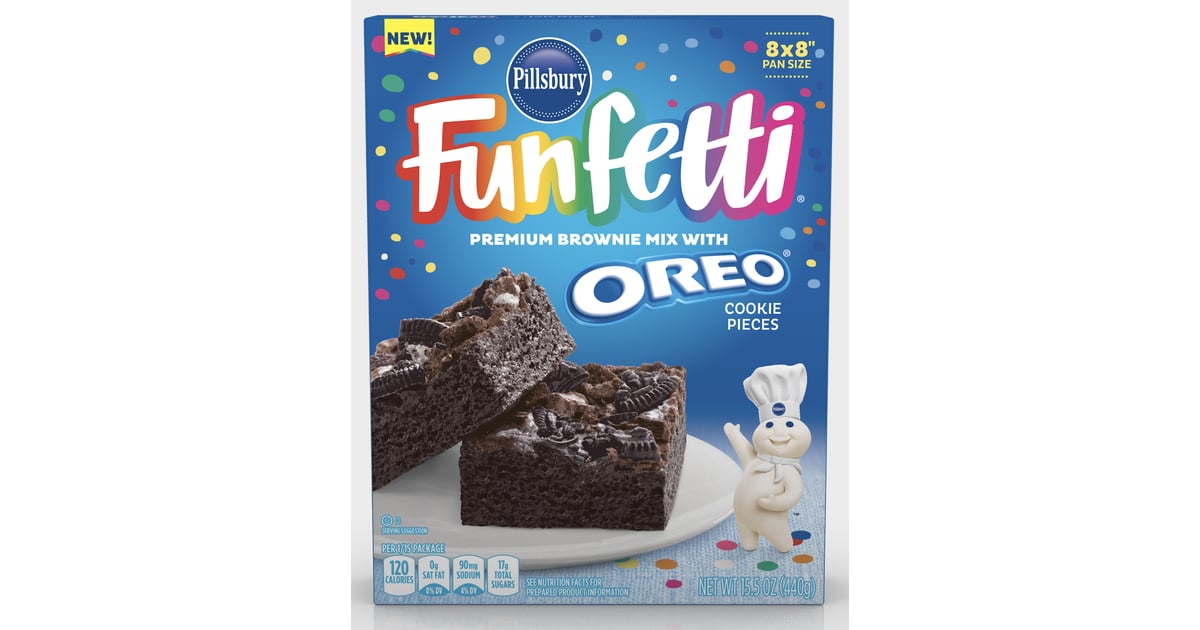 Funfetti Premium Brownie Mix With Oreo Here Are All of Pillsbury's