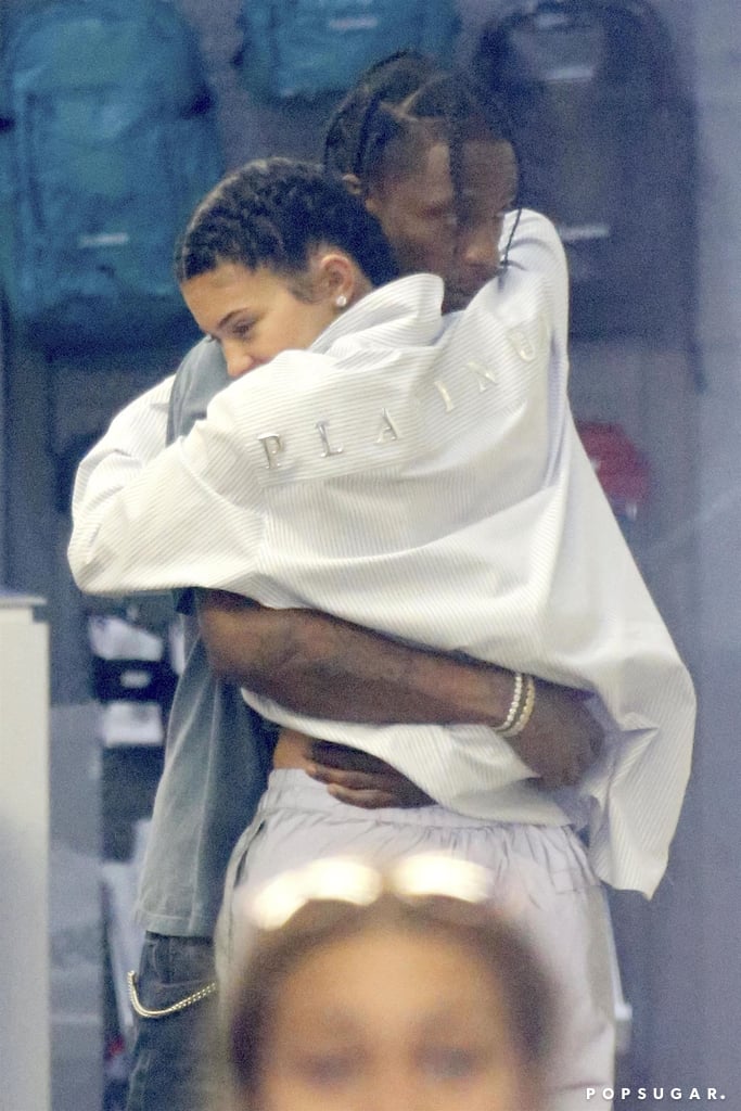 Kylie Jenner and Travis Scott Kissing in NYC May 2018