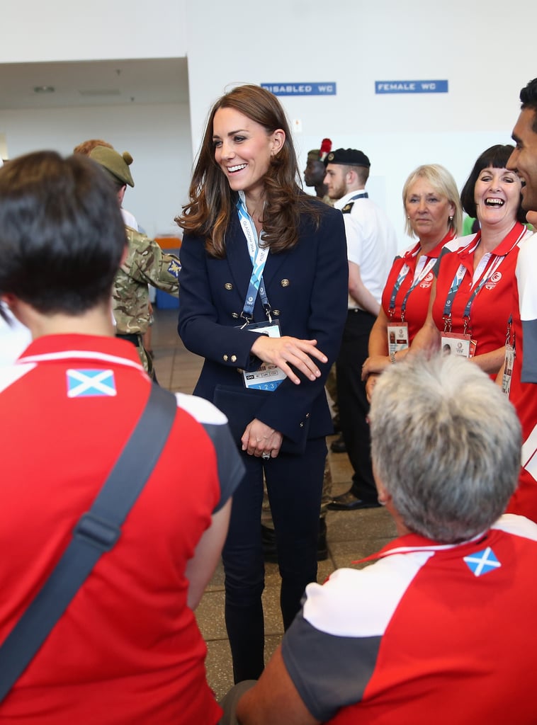 The Duke and Duchess of Cambridge at Commonwealth Games 2014