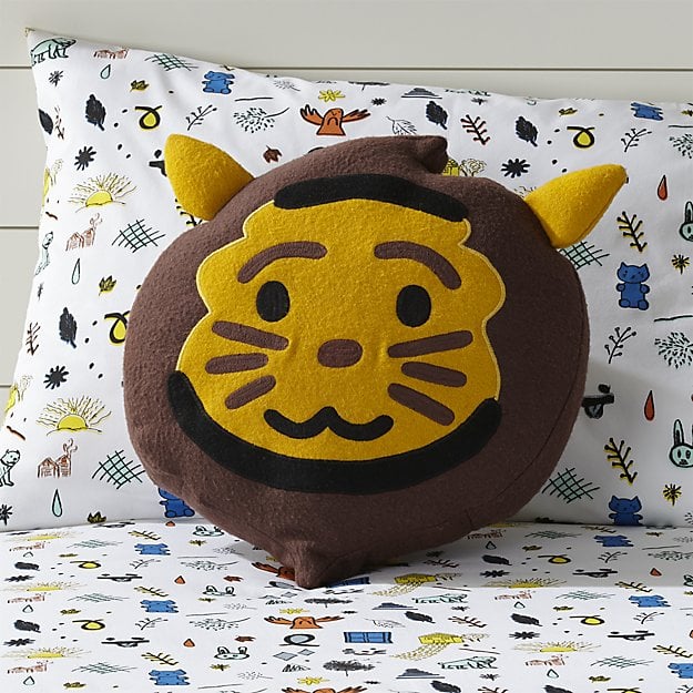 lion throw pillow