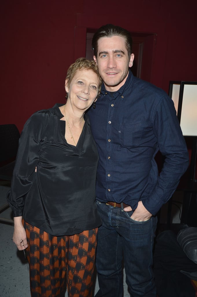 He shared a sweet moment with his mom, Naomi Foner, at the Sundance Film Festival in January 2013.