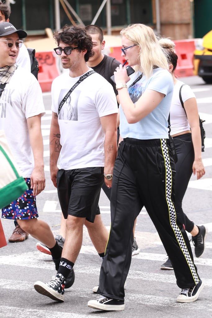 Sophie Turner and Joe Jonas Kiss in New York | August 2018