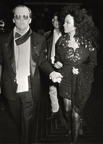 Jack Nicholson and Diana Ross