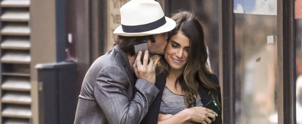 Ian Somerhalder and Nikki Reed in Paris May 2015