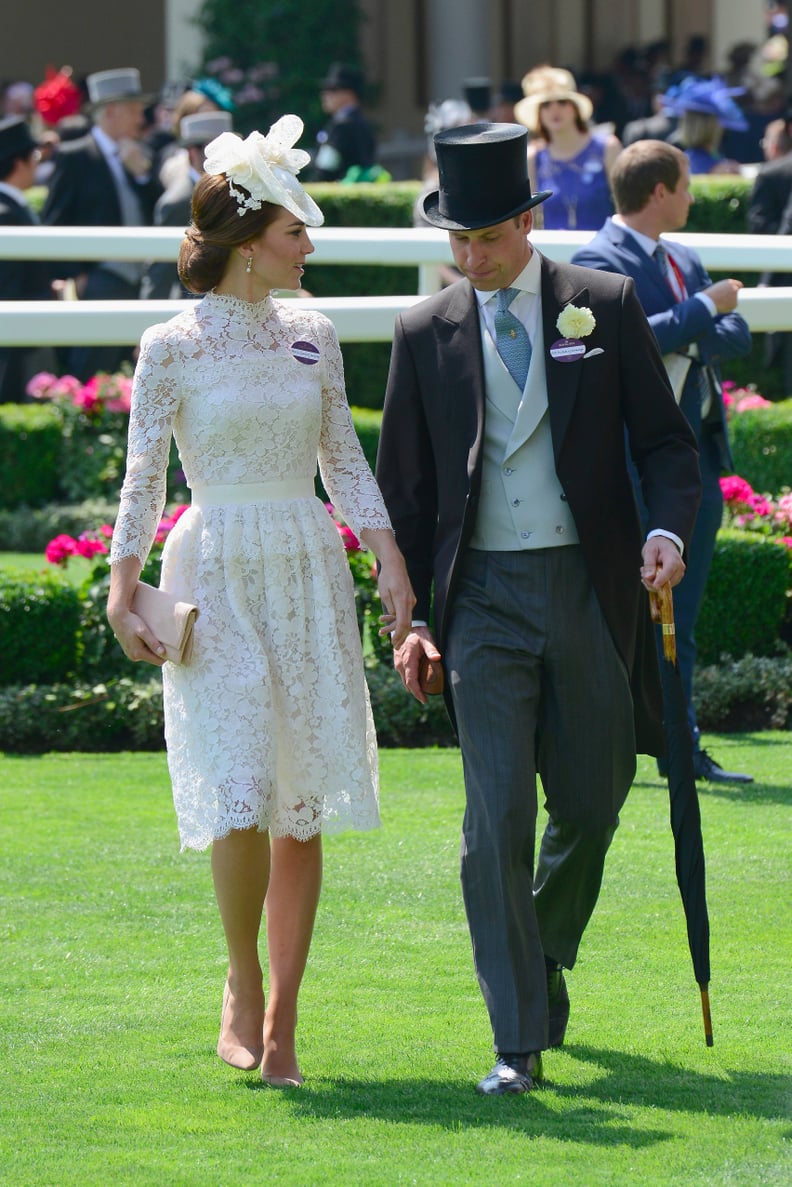 Kate Middleton Alexander McQueen Dress at the Royal Ascot