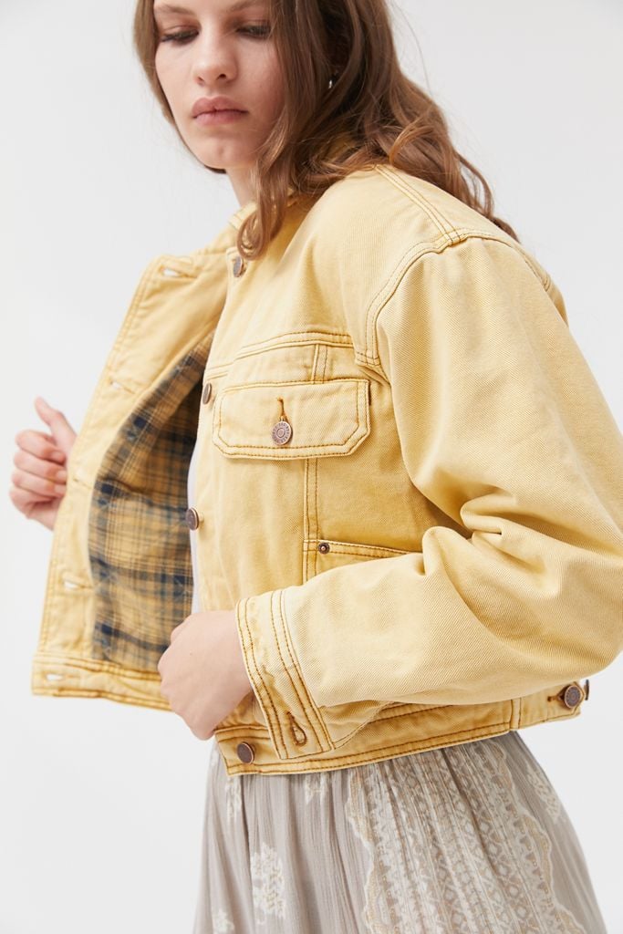 BDG Dakota Cropped Trucker Jacket