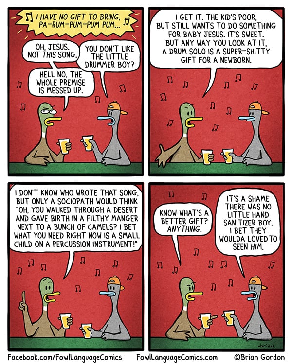 Brian Gordon's Fowl Language Holiday Parenting Comics