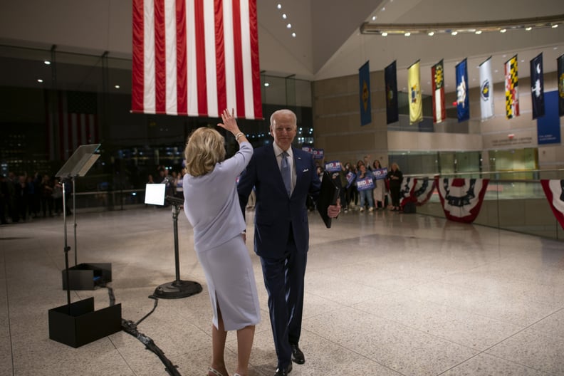 Joe and Jill Biden in 2020