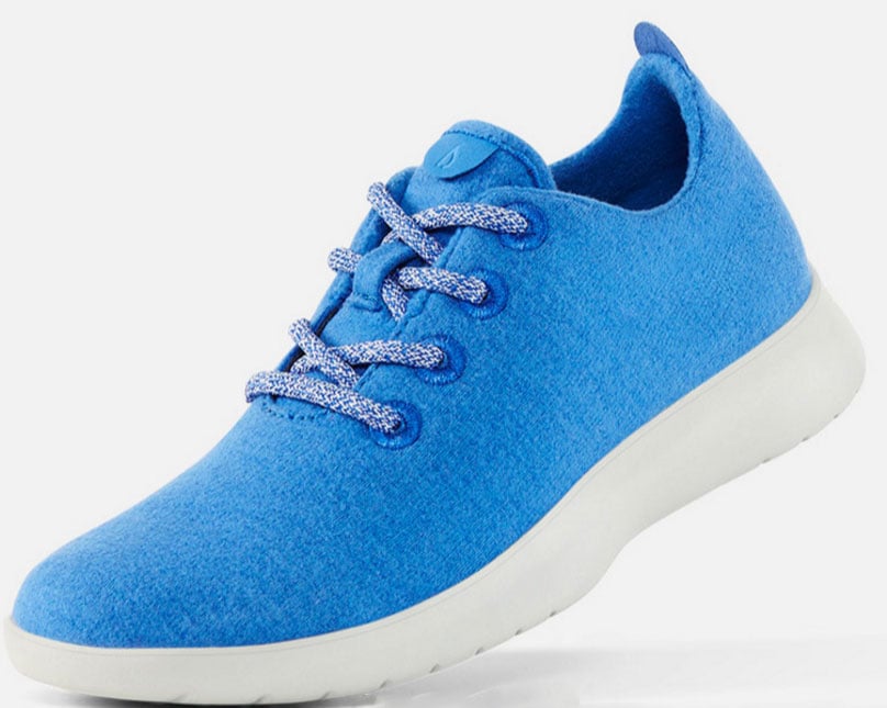 "My sneaker obsession knows no bounds. Now I've fallen for the bright color and brilliant design of these Allbirds wool runners ($95). I love that they're new and smart, and mostly, that they're not exactly what everyone else is wearing." — HWM