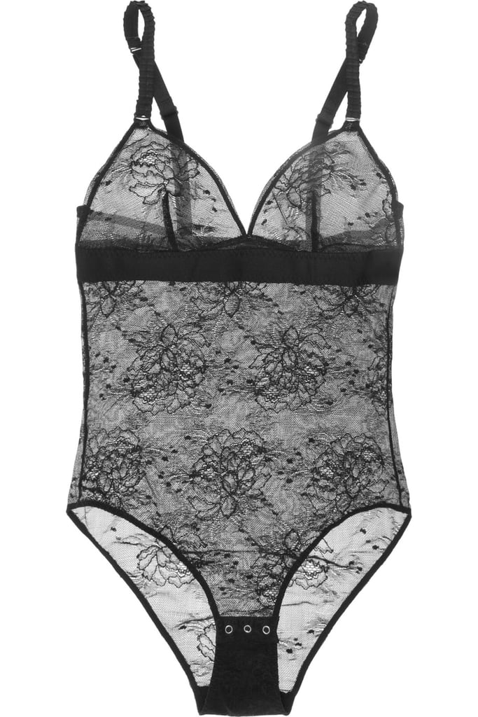 Stella McCartney Scarlett Weaving Stretch-Lace Bodysuit ($95)