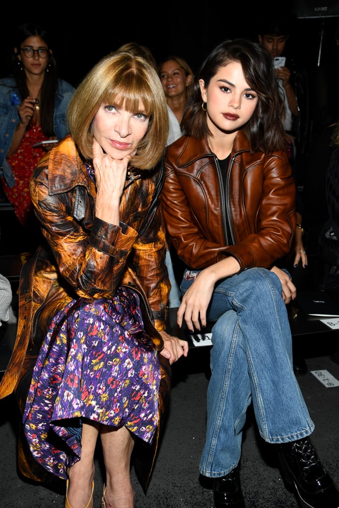 Anna Wintour and Selena Gomez