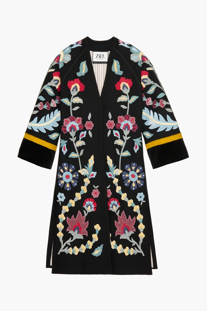 Zara Embroidered Coat