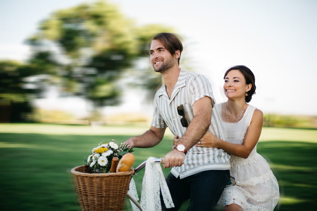 Audrey Hepburn-Inspired Engagement Shoot