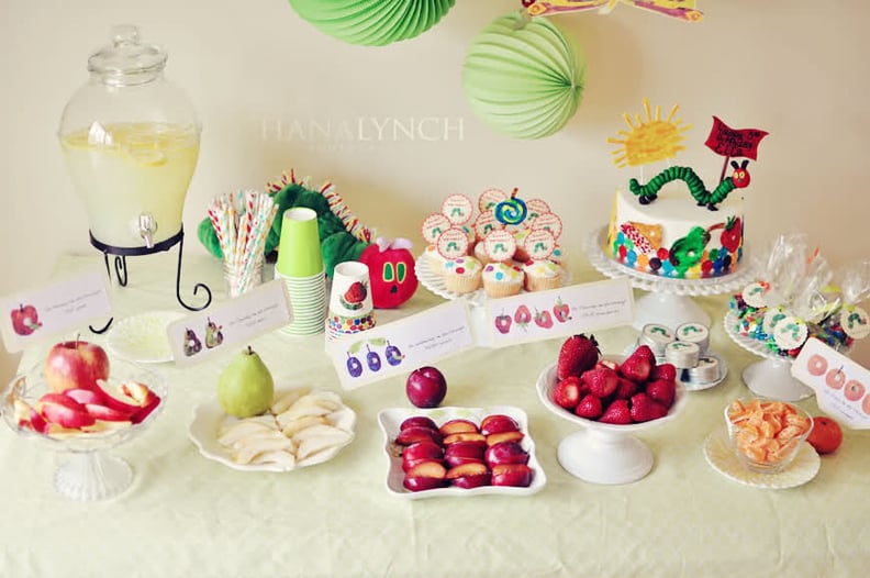 The Very Hungry Caterpillar Party Table