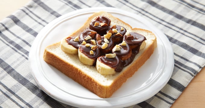 Melted Atop Banana-Almond Toast