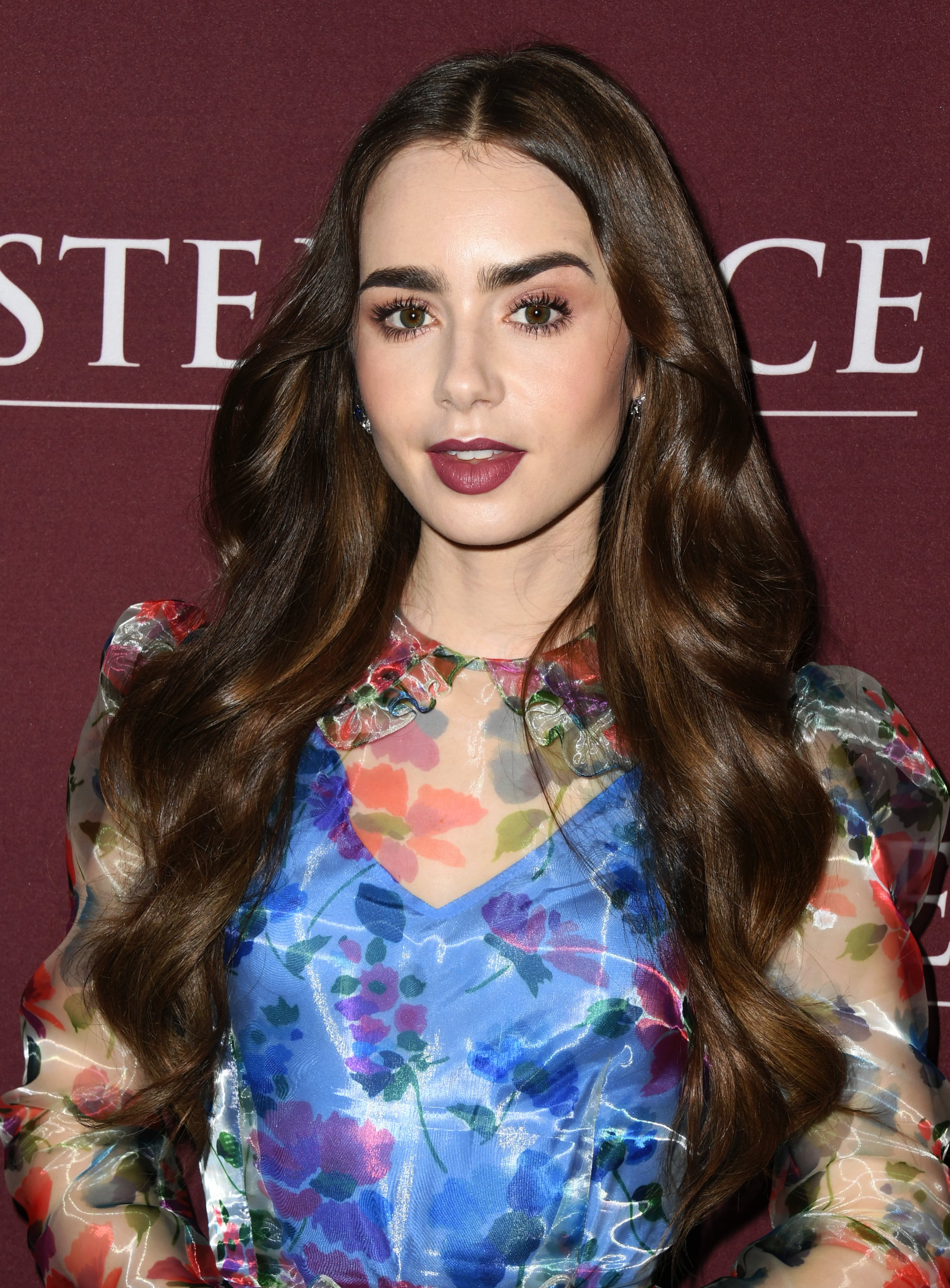 lily collins haircut