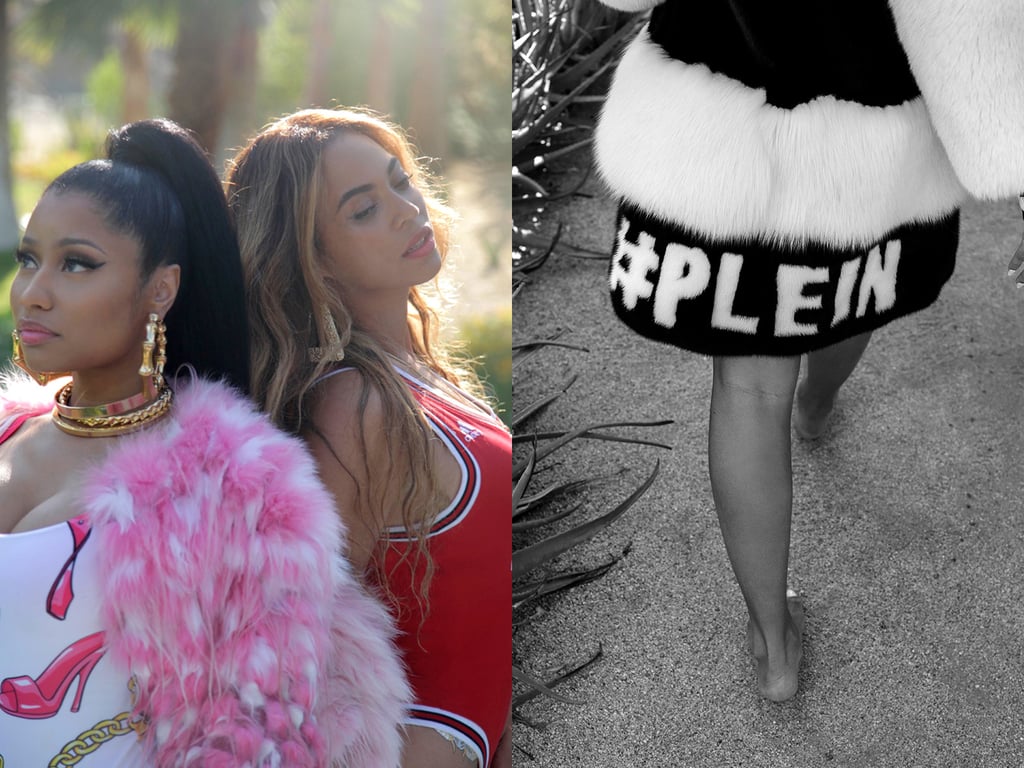 Beyonce and Nicki Minaj "Feeling Myself" Pictures