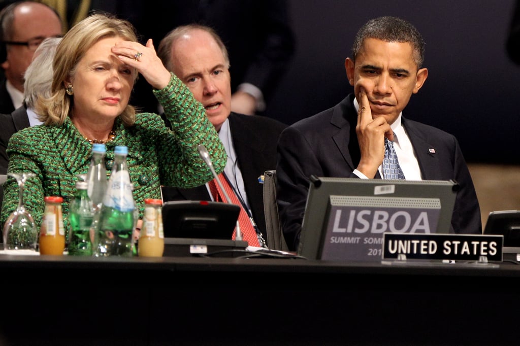 Teaming up for another NATO meeting in 2010.