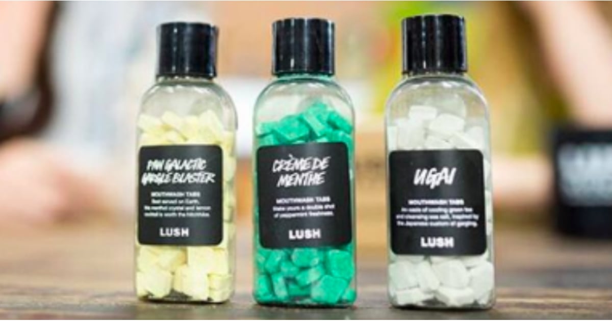 Lush Cosmetics Mouthwash Tablets POPSUGAR Beauty