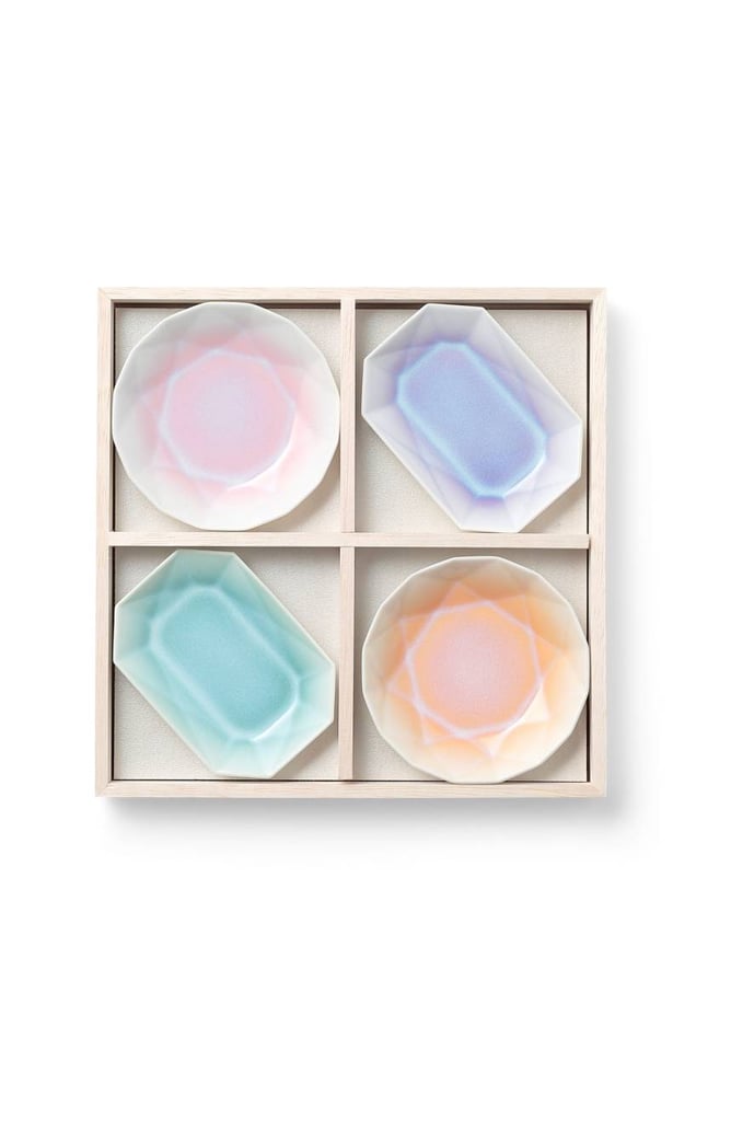 Moma Design Store Set of 4 Pastel Origami Dishes